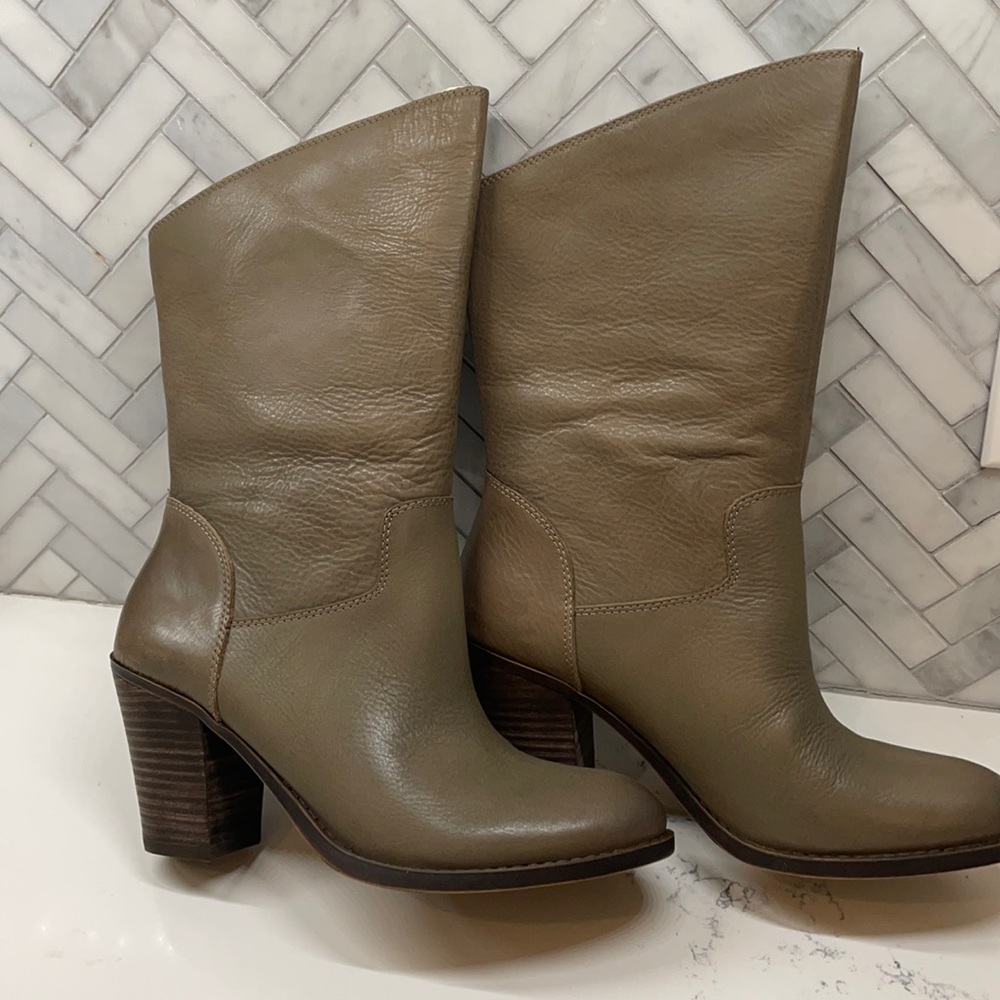 Lucky Brand Embrleigh Leather Boots